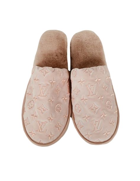 louis vuitton mink slipper|Louis Vuitton slippers for sale.